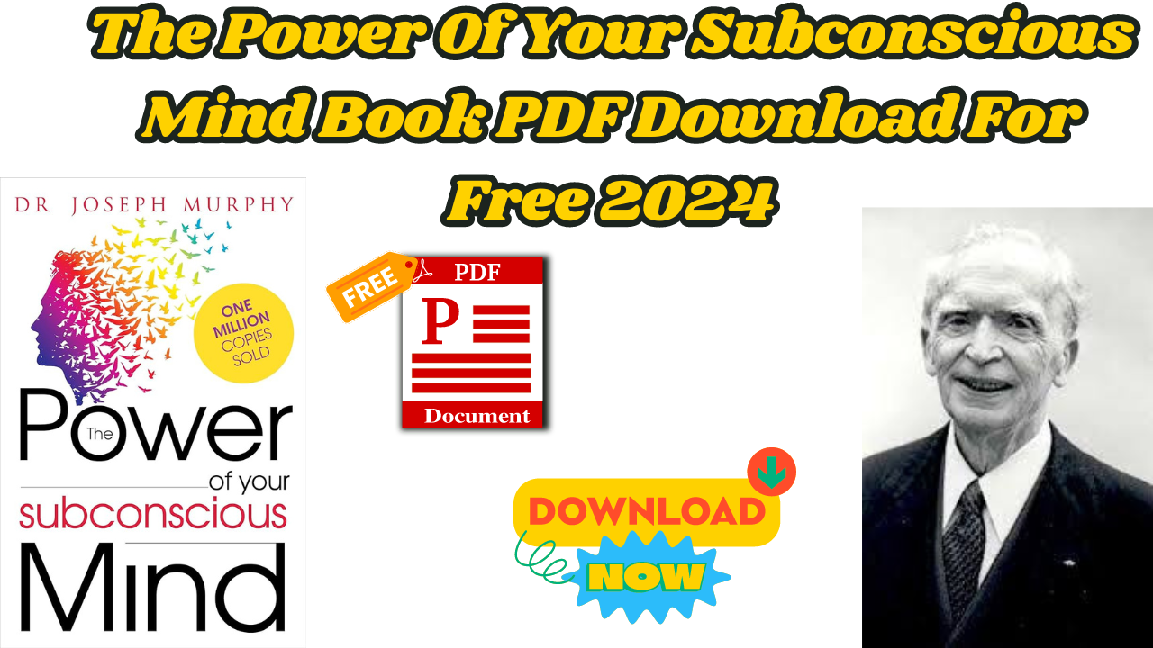 The Power Of Your Subconscious Mind Book PDF Download For Free 2024