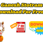 Ganesh Stotram PDF Download For Free 2024