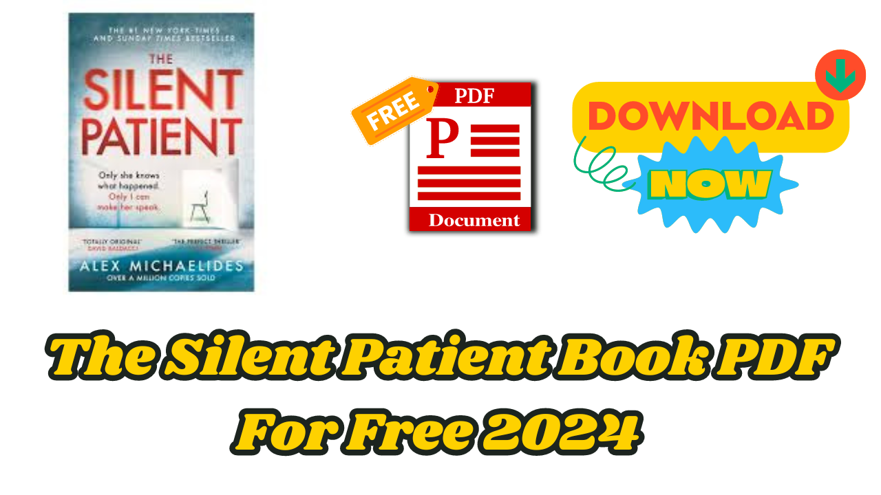 The Silent Patient Book PDF For Free 2024